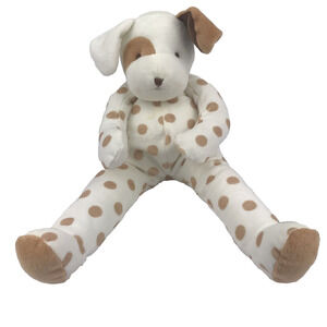 Bunnies By The Bay Big Skipit Buddy Plush Tan Cream Spotted Dog 14" #101051